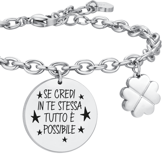 BRACELET EN ACIER POUR FEMME CROYEZ EN VOUS