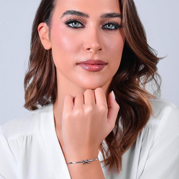 BRACELET NŒUD EN ACIER POUR FEMME