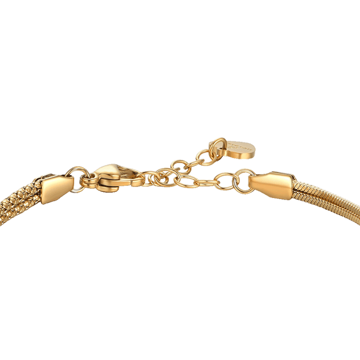 BRACCIALE DONNA IN ACCIAIO IP GOLD CON NODO