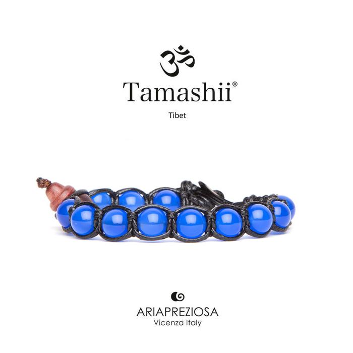 Tamashii Agata blu - cordoncino nero