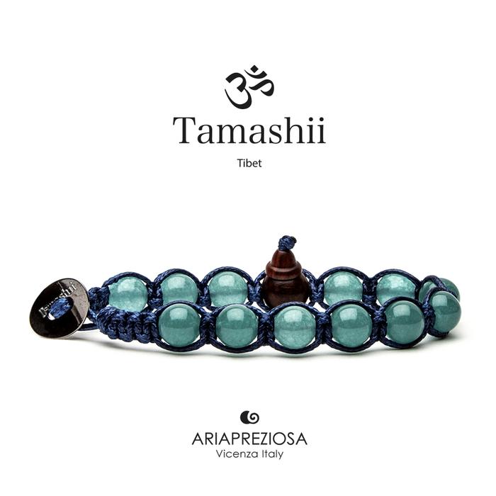 Bracciale Giada verde lago base blu - Menichelli Bracciale Giada verde lago base blu - Menichelli