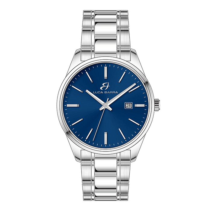 MEN'S STEEL WATCH BLUE DIAL