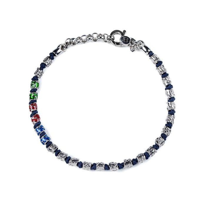 Blue Rhodium Bracelet