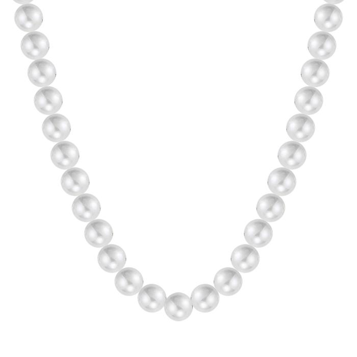 WOMEN'S WHITE PEARL NECKLACE
