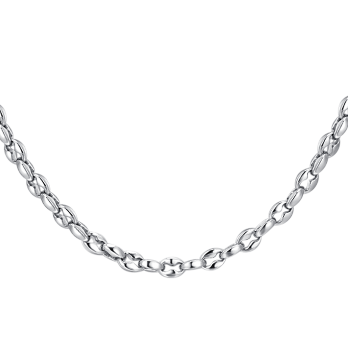 MEN'S STEEL NECKLACE WITH WIND ROSE