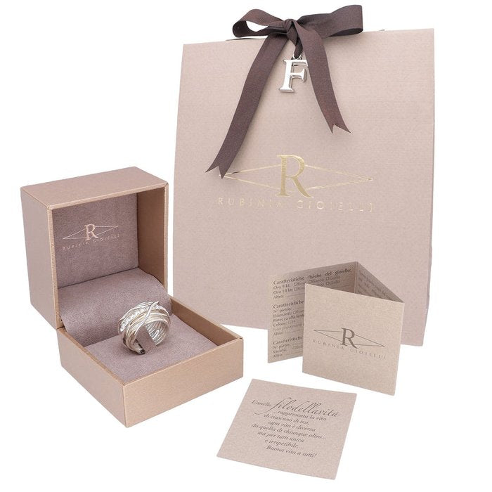 Filodellavita Carato 13 brins en Argent 925 et Diamants Blancs