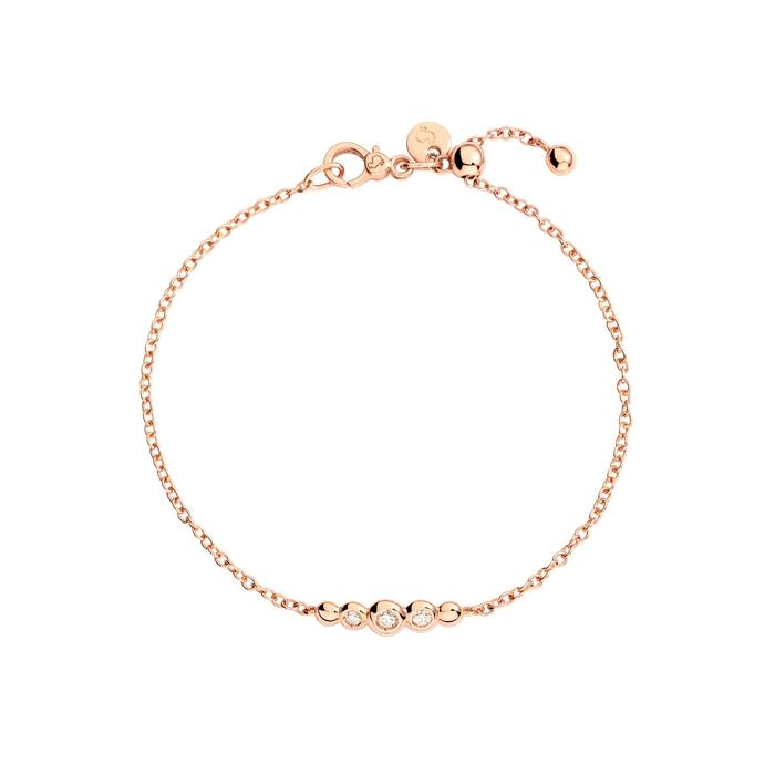 ROSE GOLD & DIAMOND BUBBLES BRACELET