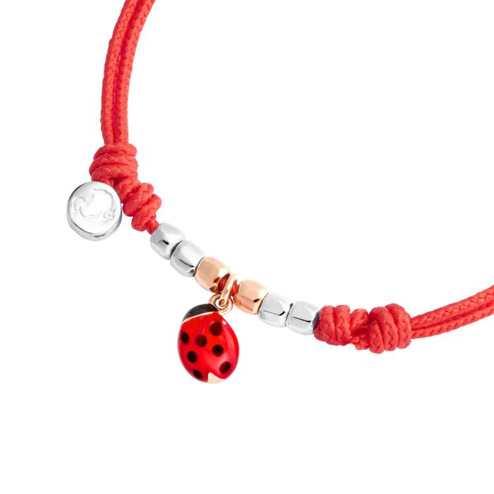 LADYBUG CORD BRACELET