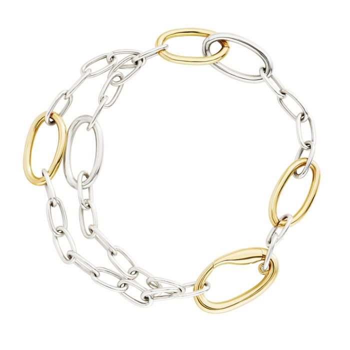 BRACCIALE ESSENTIALS ARGENTO & ARGENTO DORATO