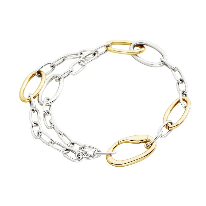 BRACCIALE ESSENTIALS ARGENTO & ARGENTO DORATO