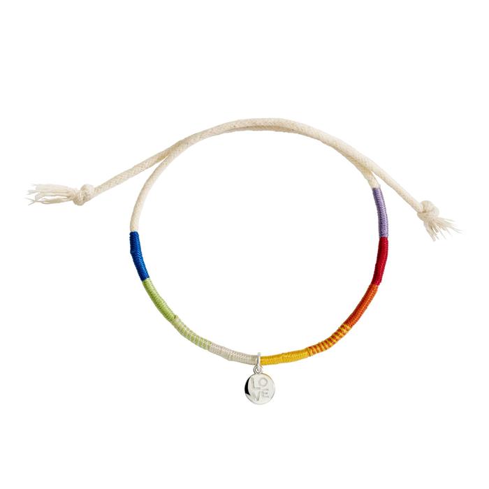 BRACCIALE LGBTQIA+ ARGENTO & SMALTO