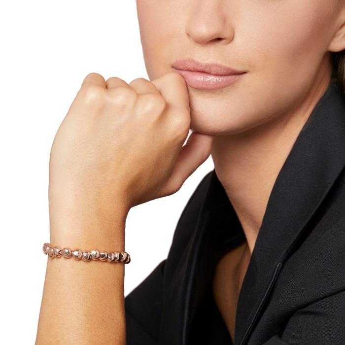 BRACCIALE PEPITA ORO ROSA