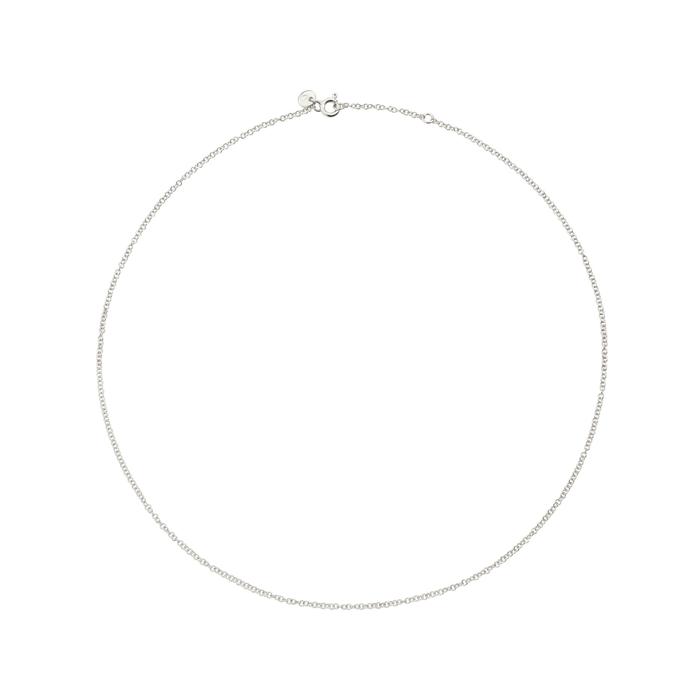 COLLANA ESSENTIALS IN ORO BIANCO RODIATO 18K