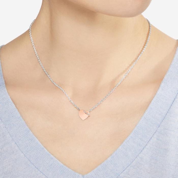 TBAR HEART NECKLACE