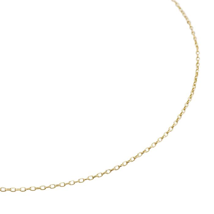 ESSENTIALS YELLOW GOLD NECKLACE