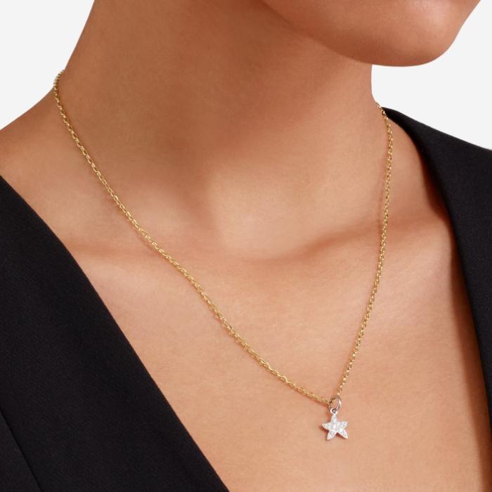 ESSENTIALS YELLOW GOLD NECKLACE