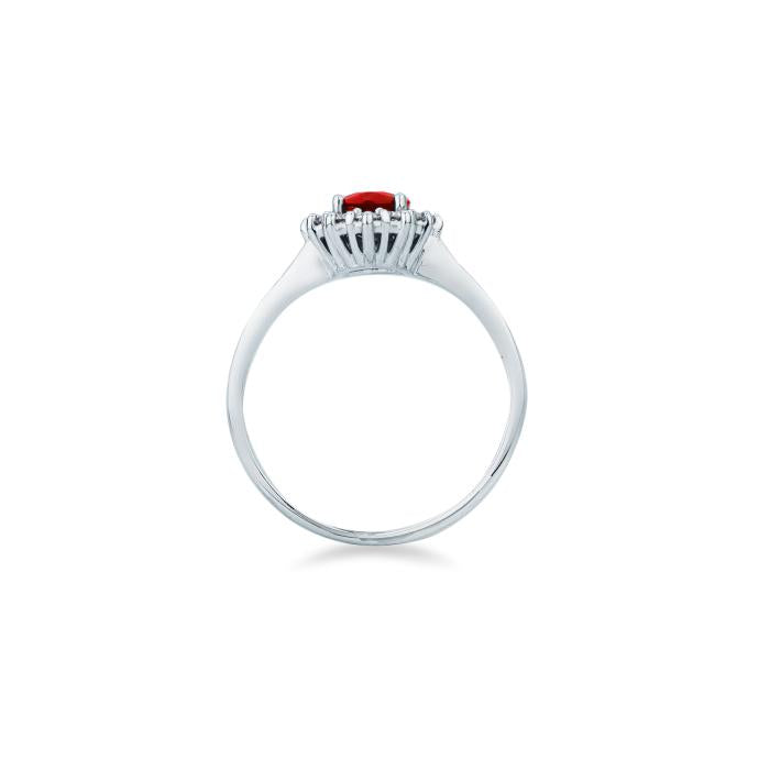 ANELLO RUBINO E BR