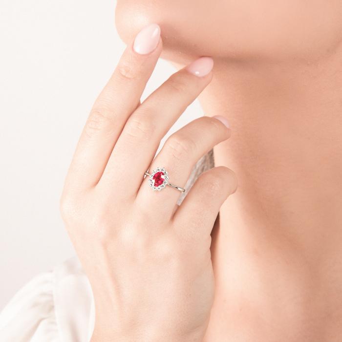 ANELLO RUBINO E BR