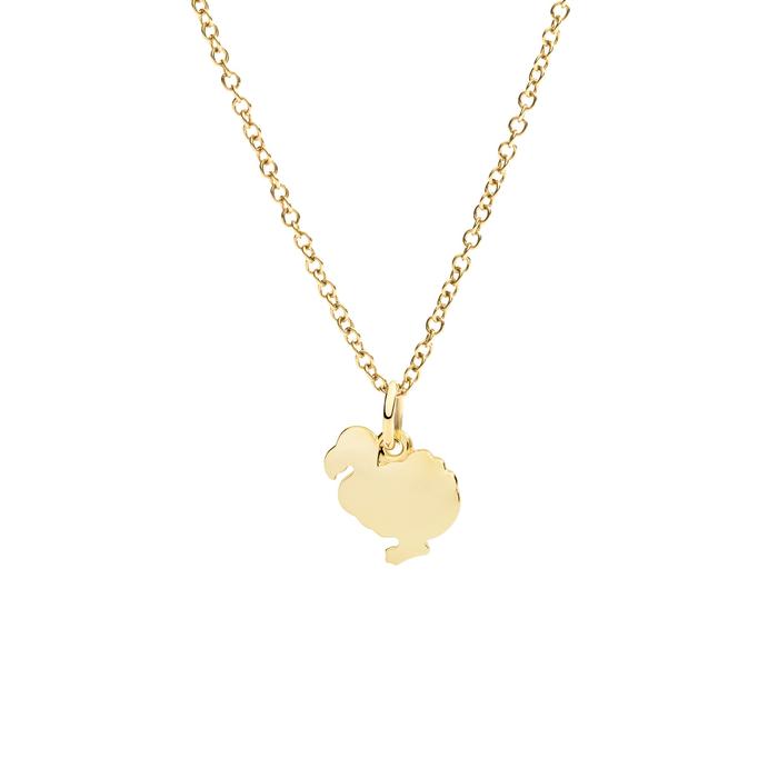 DODO PENDANT YELLOW GOLD