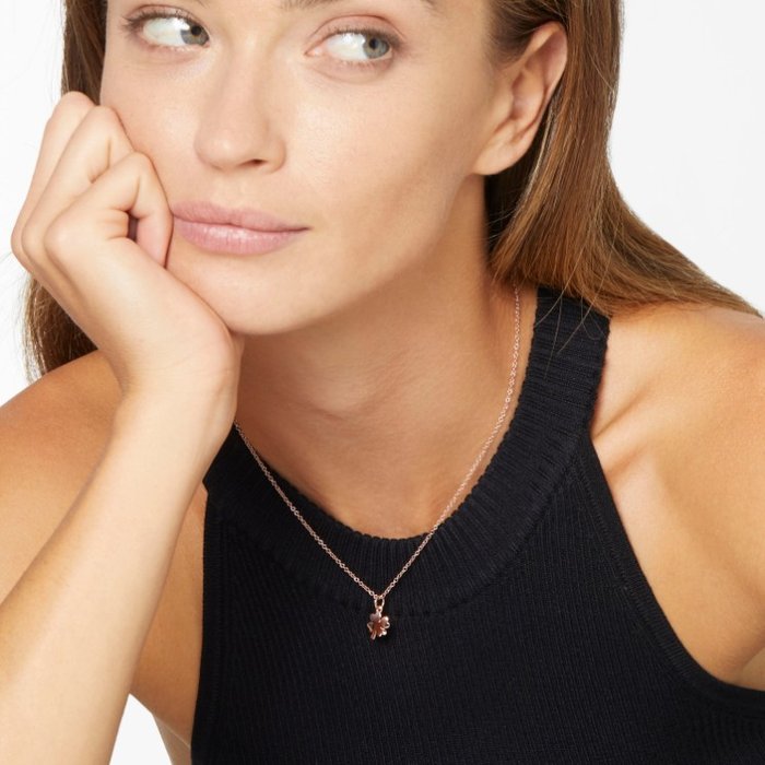 PENDENTIF TRÈFLE À QUATRE FEUILLES