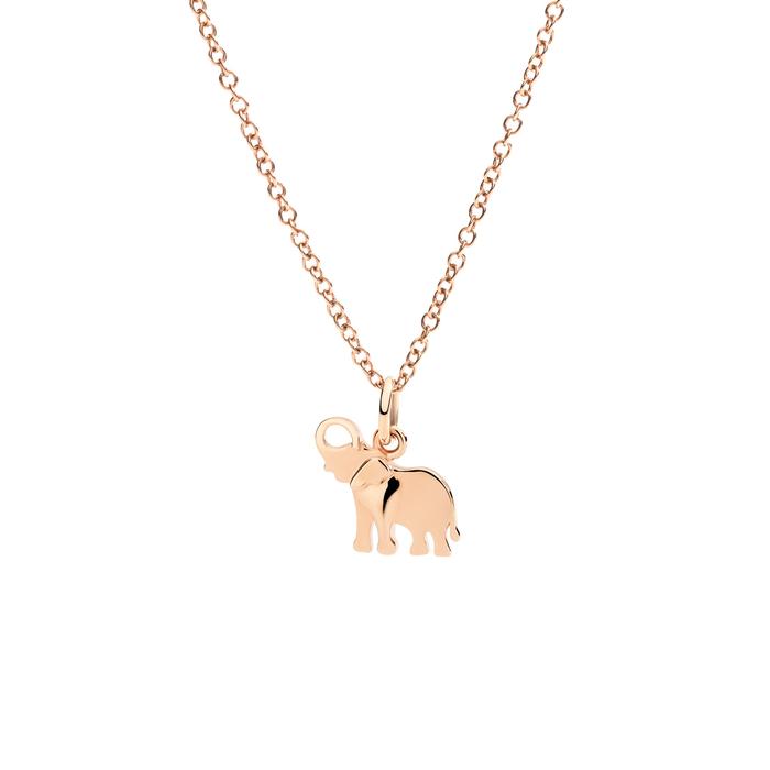 PENDENTIF ÉLÉPHANT EN OR ROSE