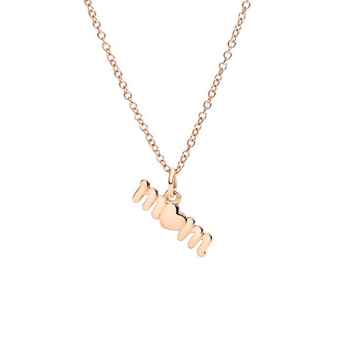 9K ROSE GOLD MOM PENDANT