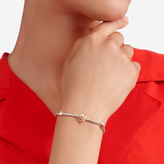 COMPOSANT DE COUVERTURE DE CŒUR EN OR ROSE