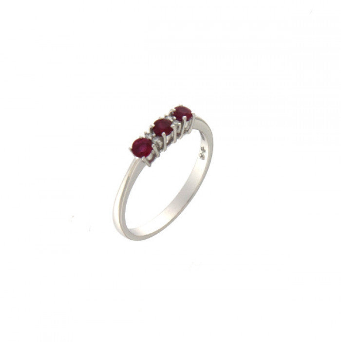 BAGUE RUBIS ET BROWNIE