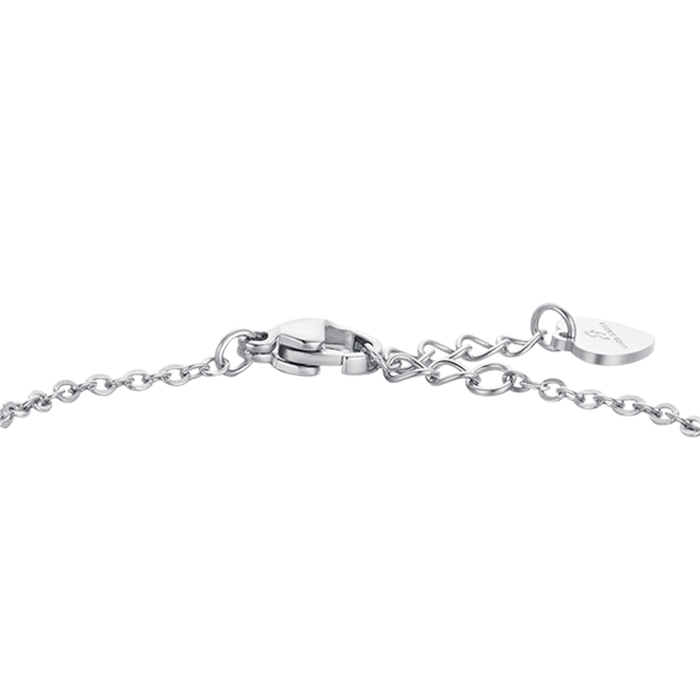 BRACELET FILLE EN ACIER CARROSSERIE ET PLAQUE