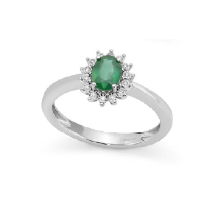 Anello smeraldo