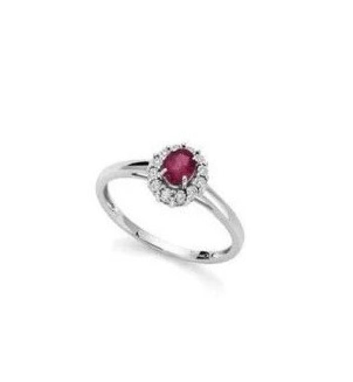 Anello Rubino