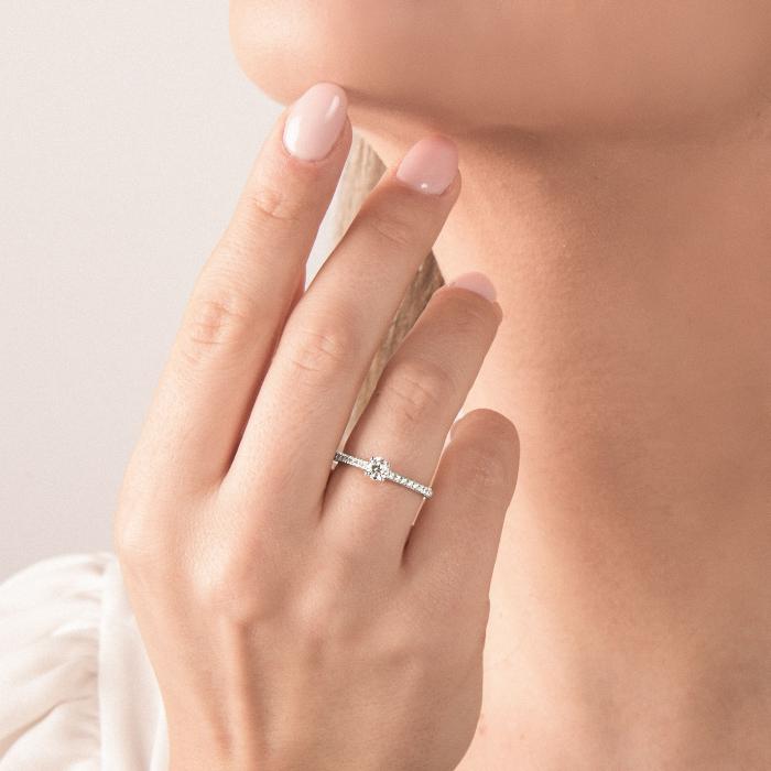 Anello solitario br