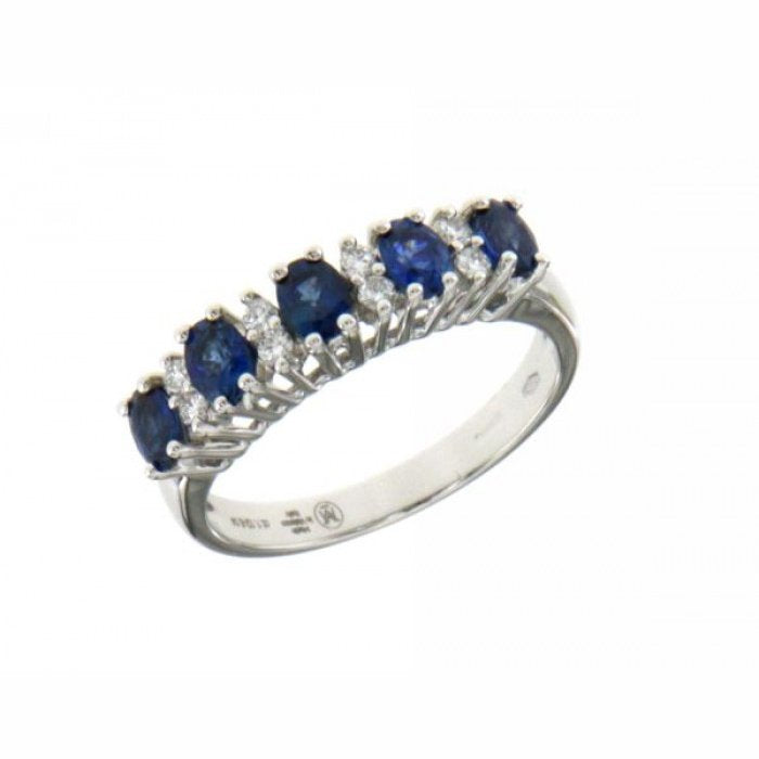 ANELLO ZAFFIRI E BR