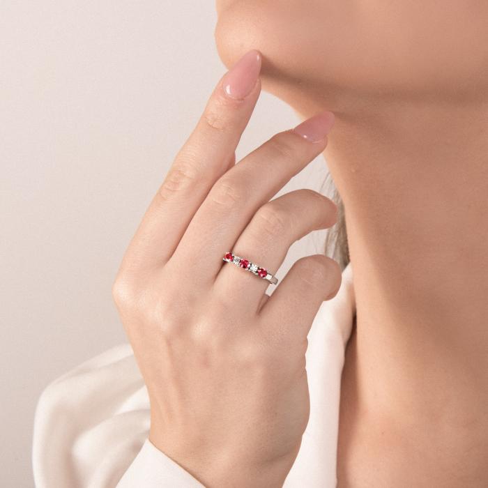 ANELLO RUBINI E BR