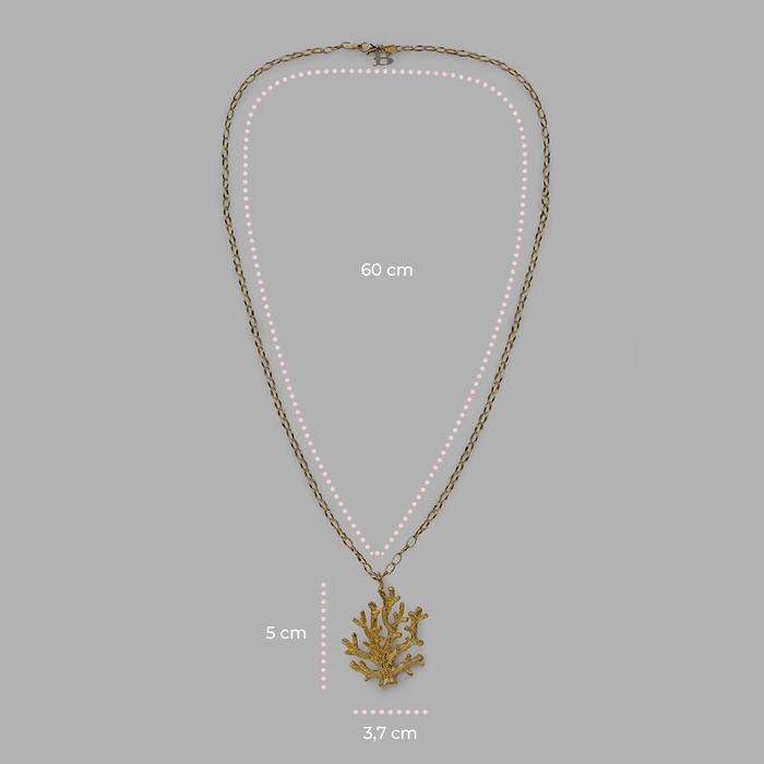Collana Gold Corallo