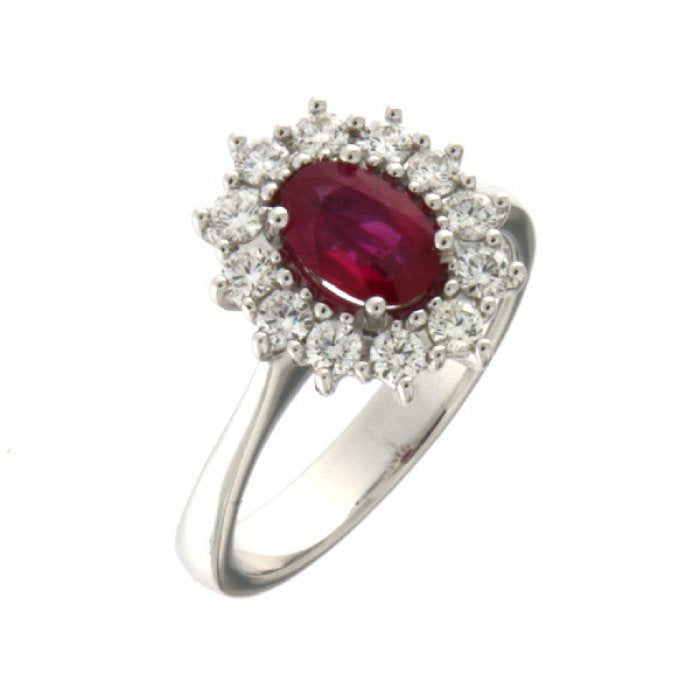 ANELLO RUBINO E BR