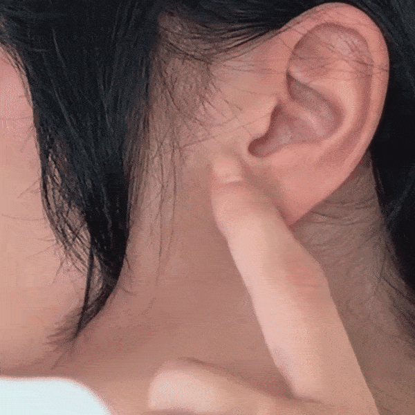 BOUCLES D'OREILLES FEMME EN ACIER IP OR ROSE ROTARY