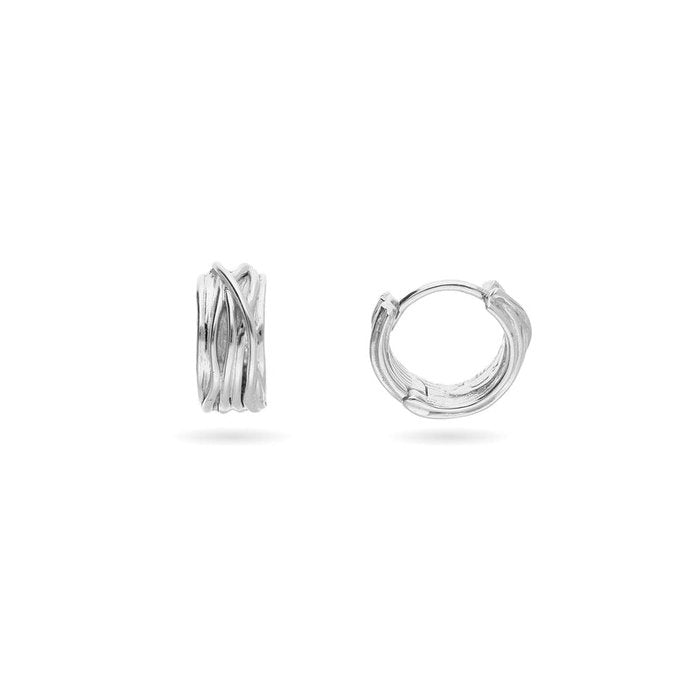 Filodellavita Mini Earrings in Rose Gold, Yellow White