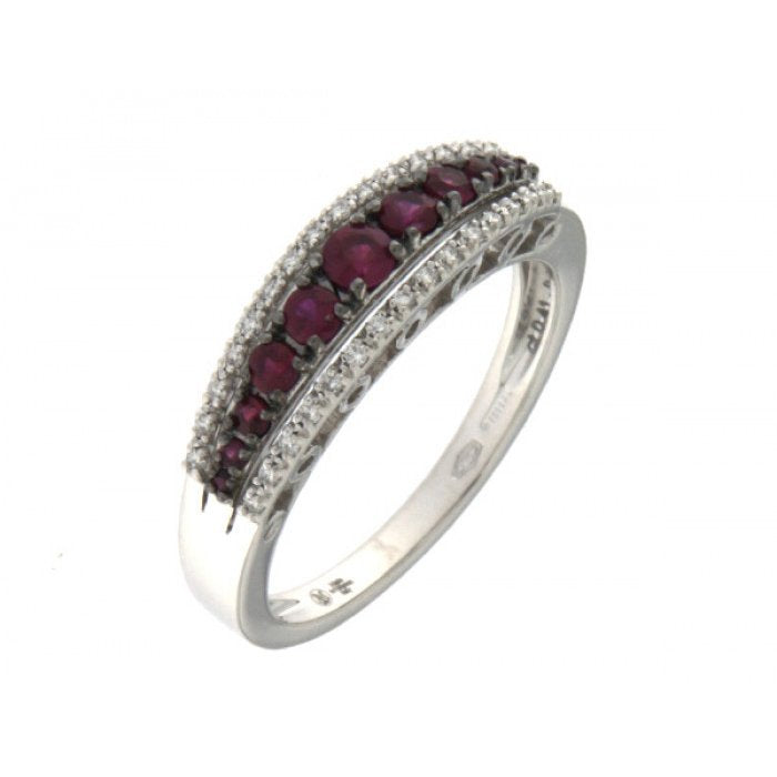 Anello rubini e br