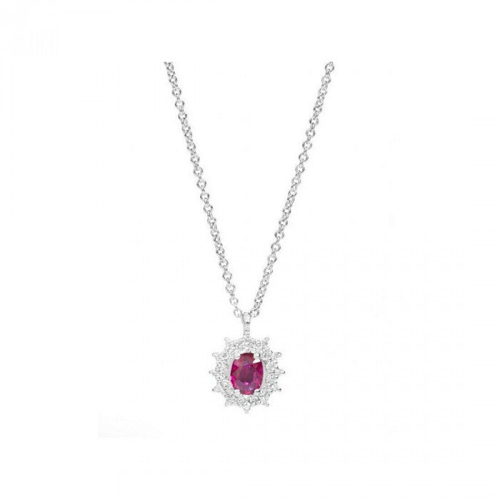 Ruby camellia choker 0.45 round br 0.14
