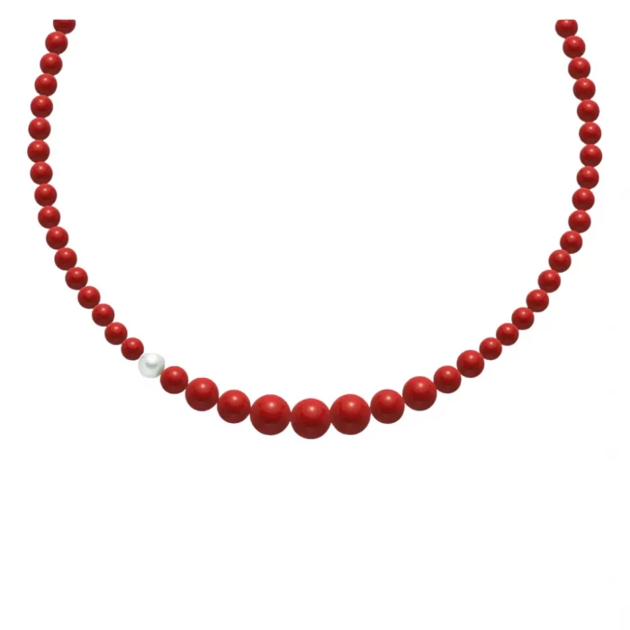 Coral paste choker