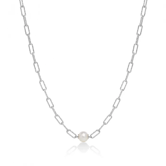 Collier ras du cou en perles