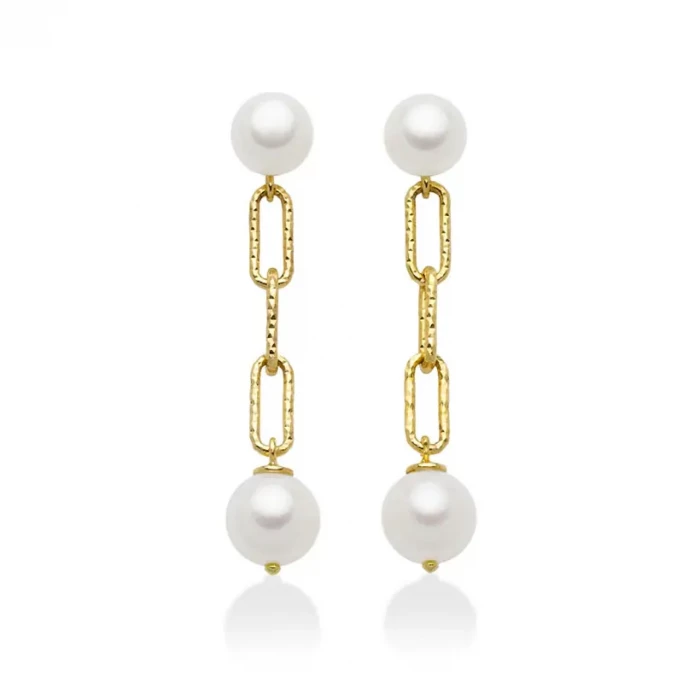 Boucles d'oreilles en perles