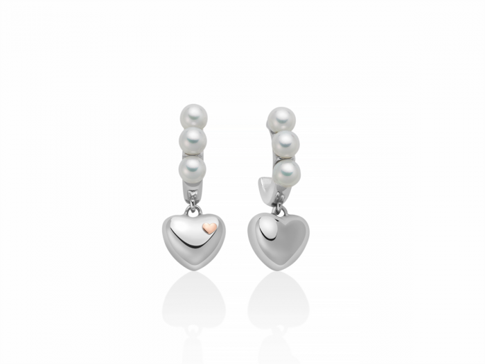Boucles d'oreilles coeur