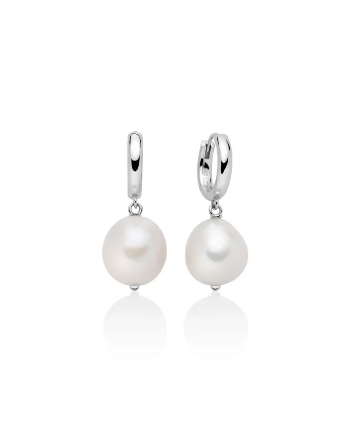Pearl earrings