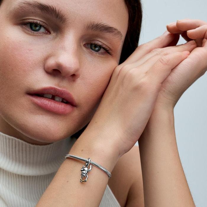 Charm Pendente Scimmietta con Zampe Mobili