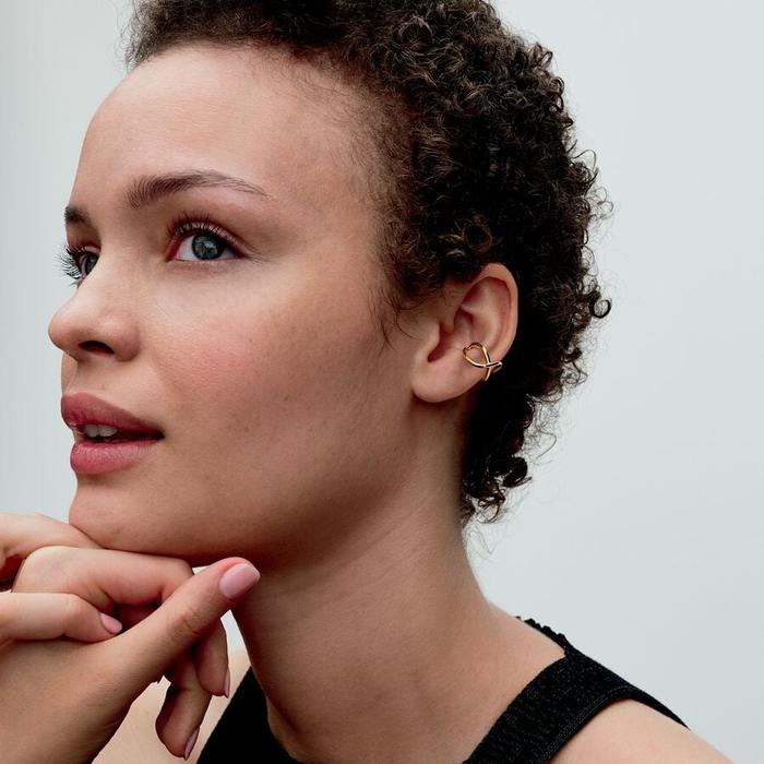 Infinite Ear Cuff Earrings Sinuous Line