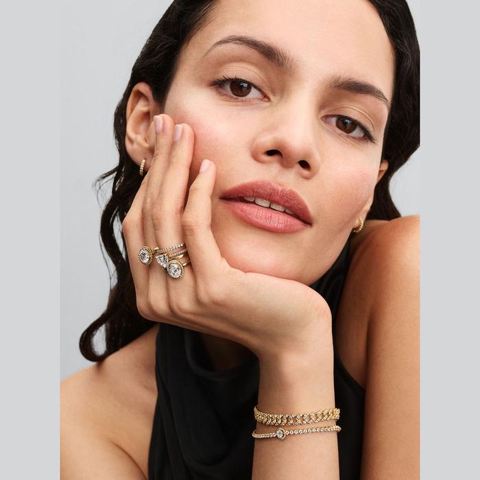 Oval Light Point Ring