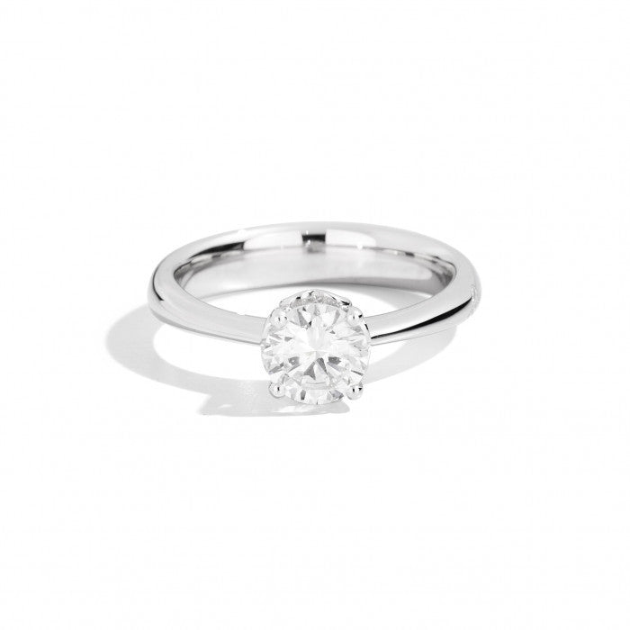 Anello anniversary solitario br 0.19
