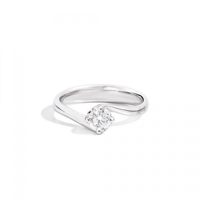 Anello anniversary valentino solitario br 0.50